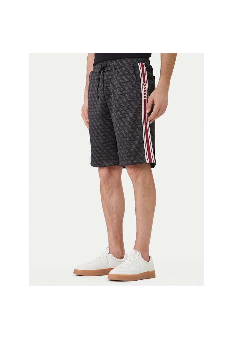 Pantaloni scurti sport Barbati - poliester - negru