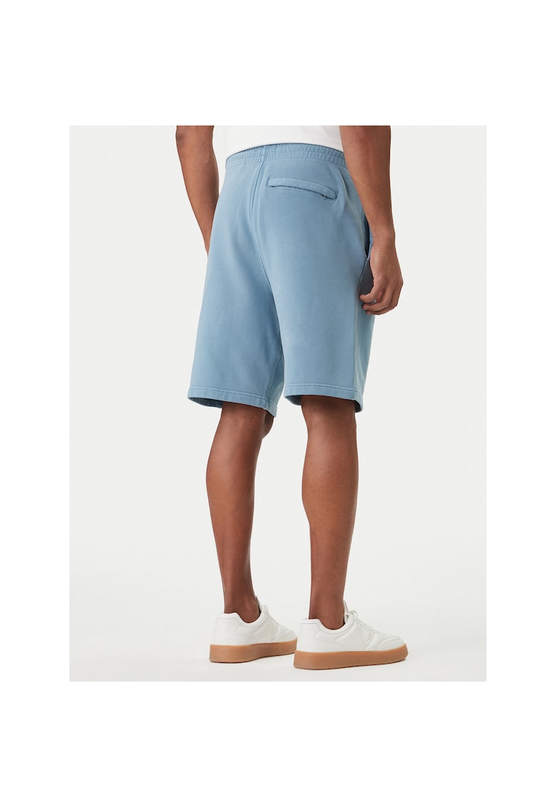 Pantaloni sport barbati - bumbac - albastru
