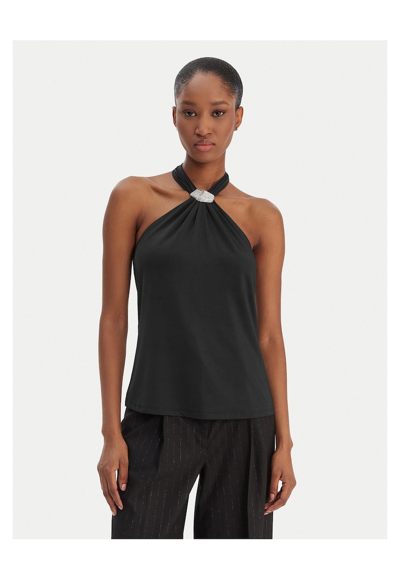 Top Dama - Negru - 90% poliester - 10% elastan