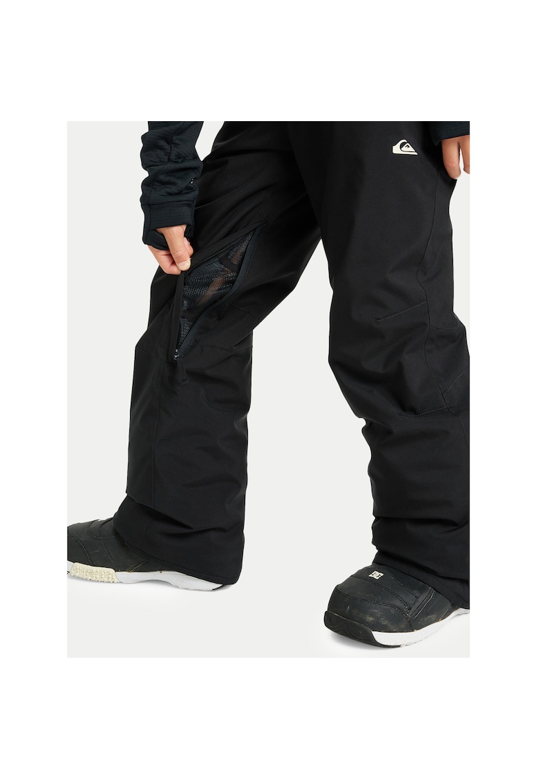 Pantaloni snowboard Baieti - negru - M-12 -