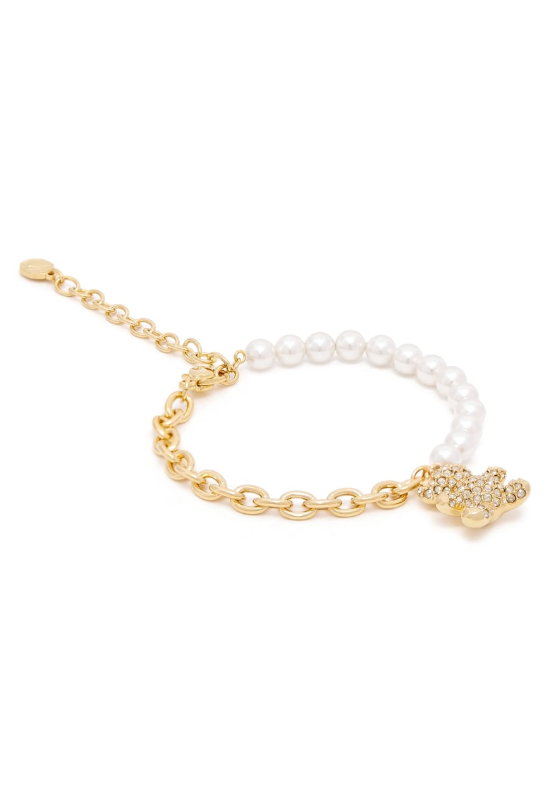 Bratara dama - alb/auriu - One Size INTL