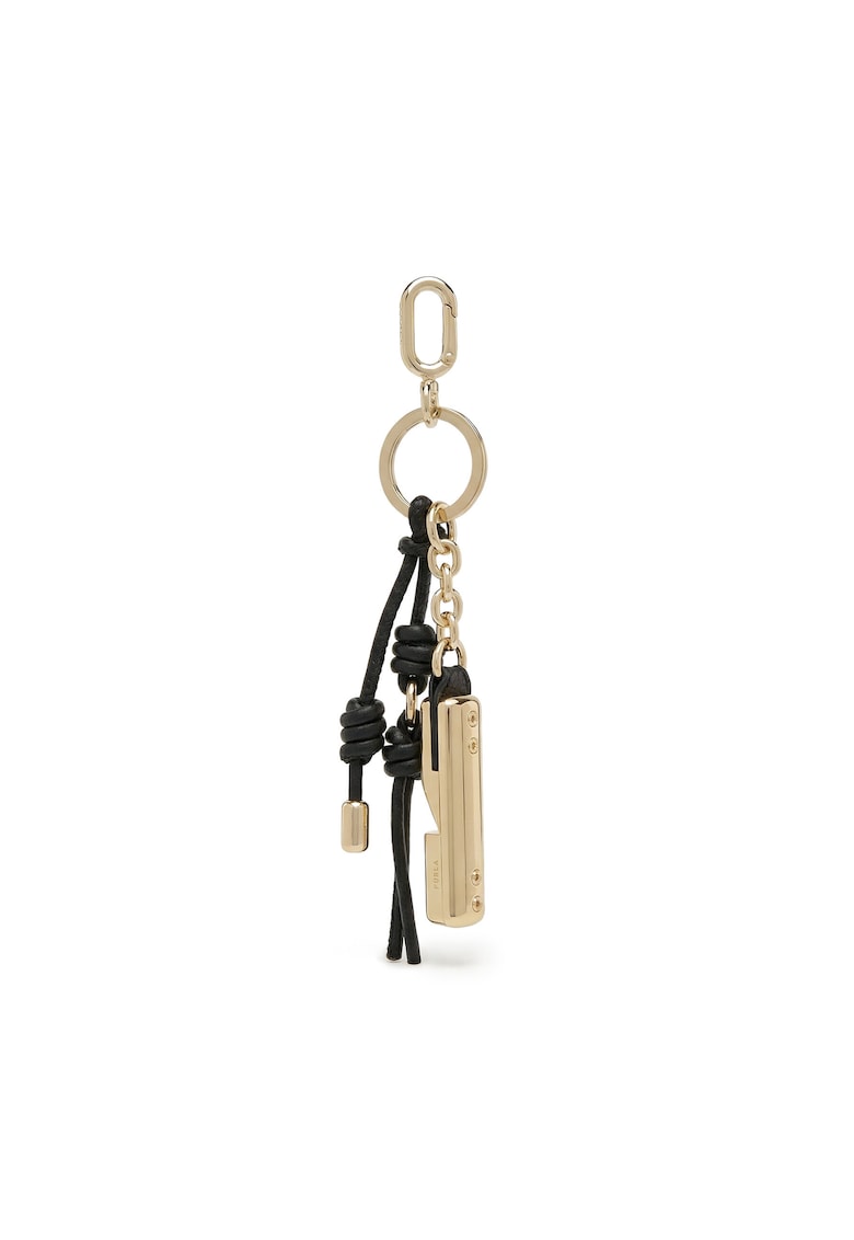 Breloc pentru femei - plastic - negru - One Size INTL