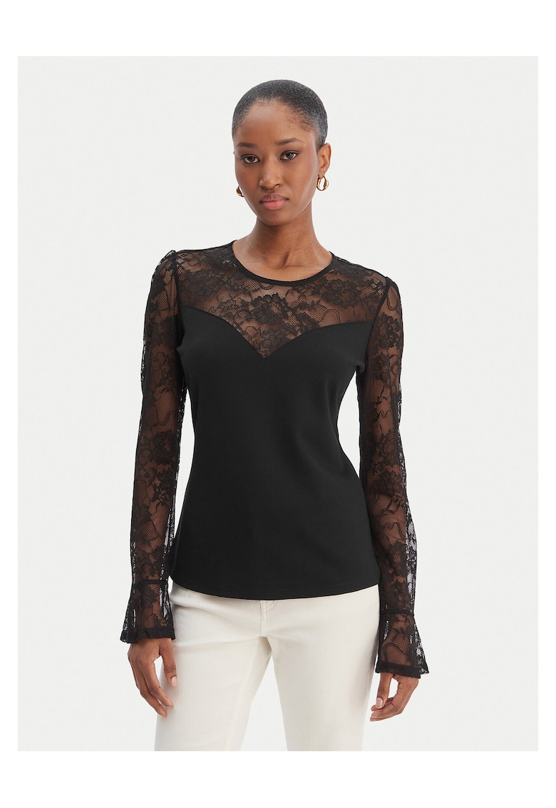Bluza dama - negru - viscoza -