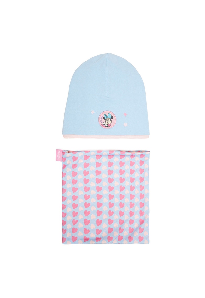 Set caciula si fular Mickey Friends - albastru - One Size INTL