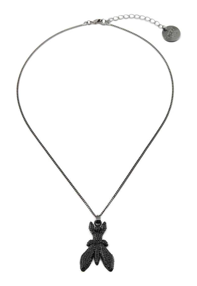 Colier dama - plastic - negru - One Size INTL