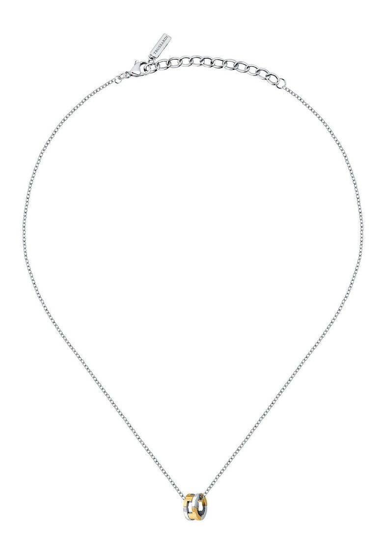 Colier dama - argintiu - plastic - One Size INTL