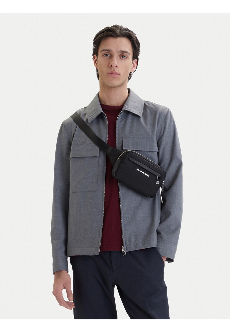 Geanta barbati - neagra - One Size INTL