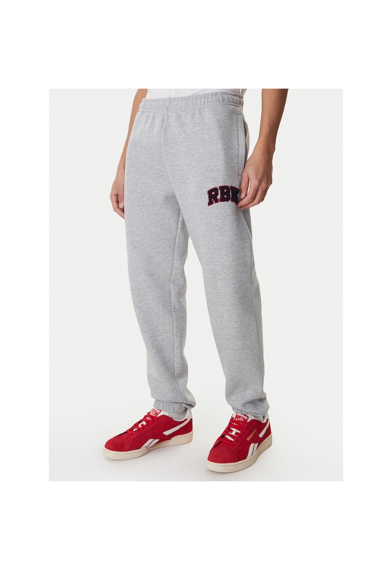Pantaloni de trening Barbati - 60% bumbac - 40% poliester - M INTL - Gri -