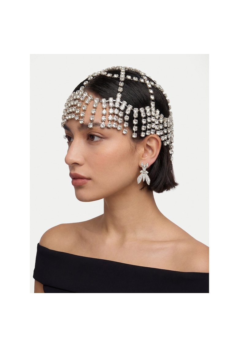 Bentita pentru femei - plastic - argintie - One Size INTL