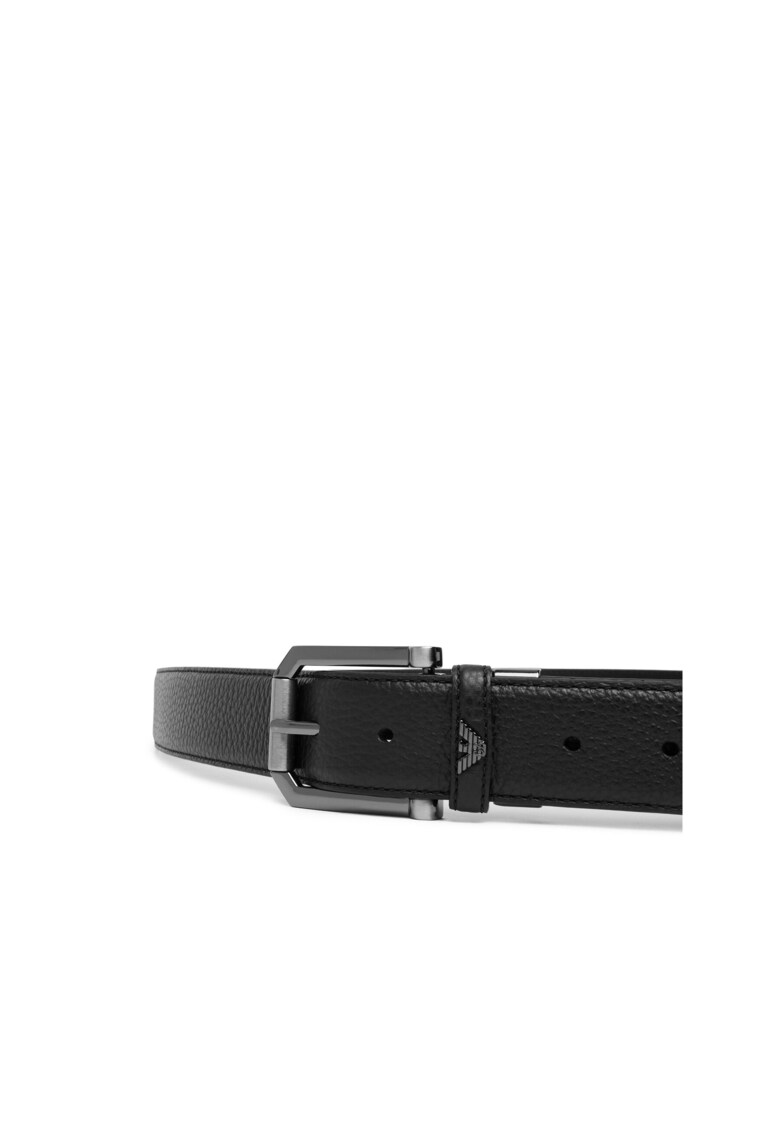 Curea barbati - piele naturala - negru - One Size INTL