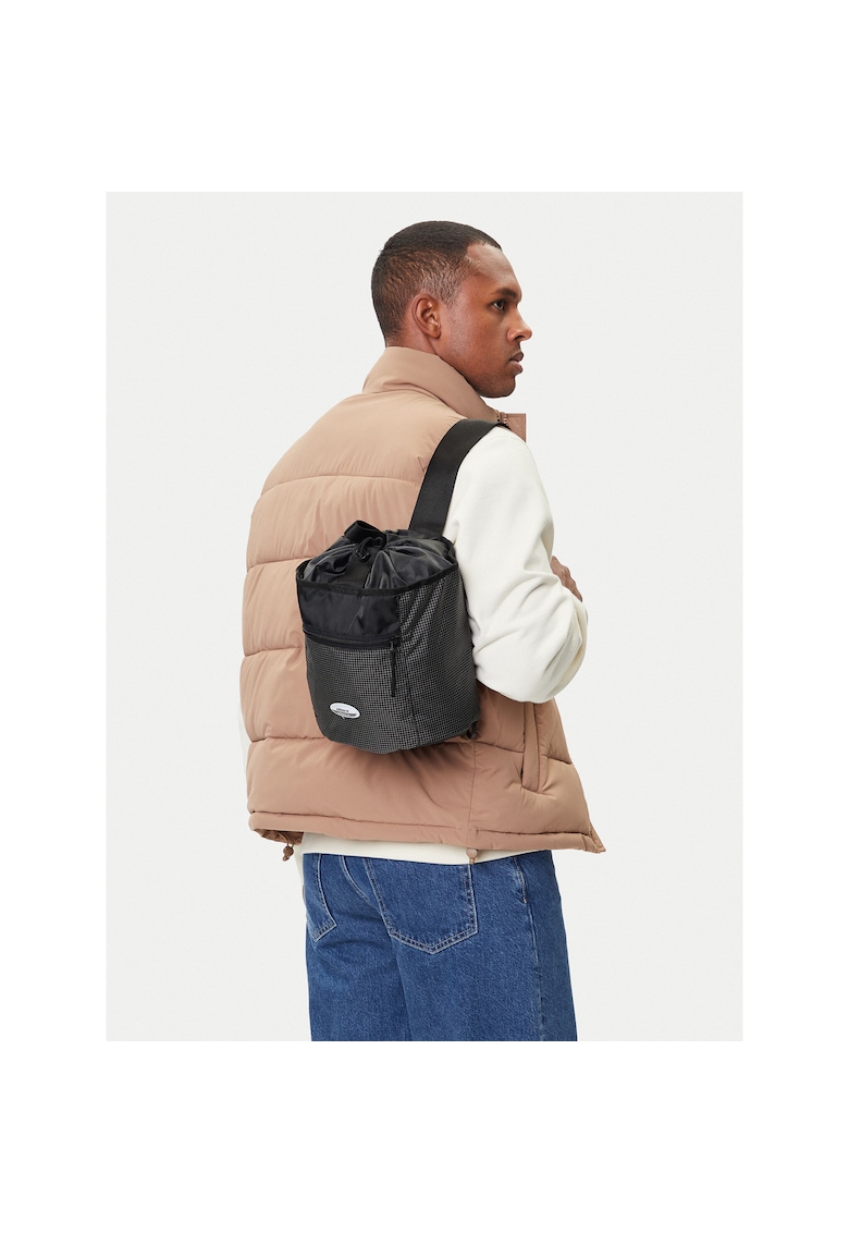 Rucsac unisex - textil - negru - One Size INTL