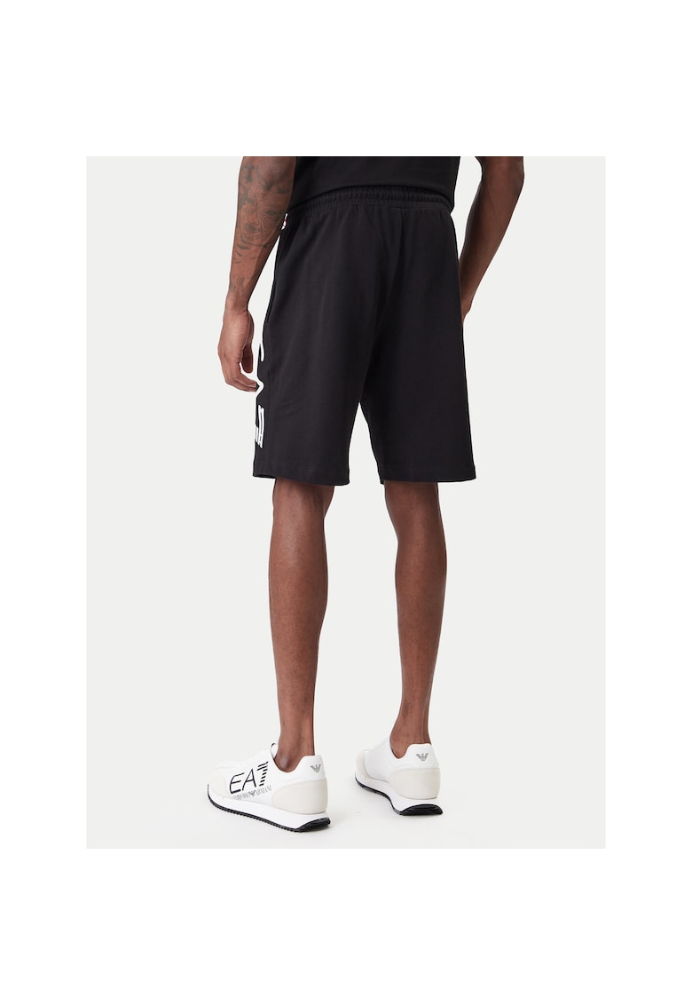 Pantaloni sport barbati - bumbac - negru