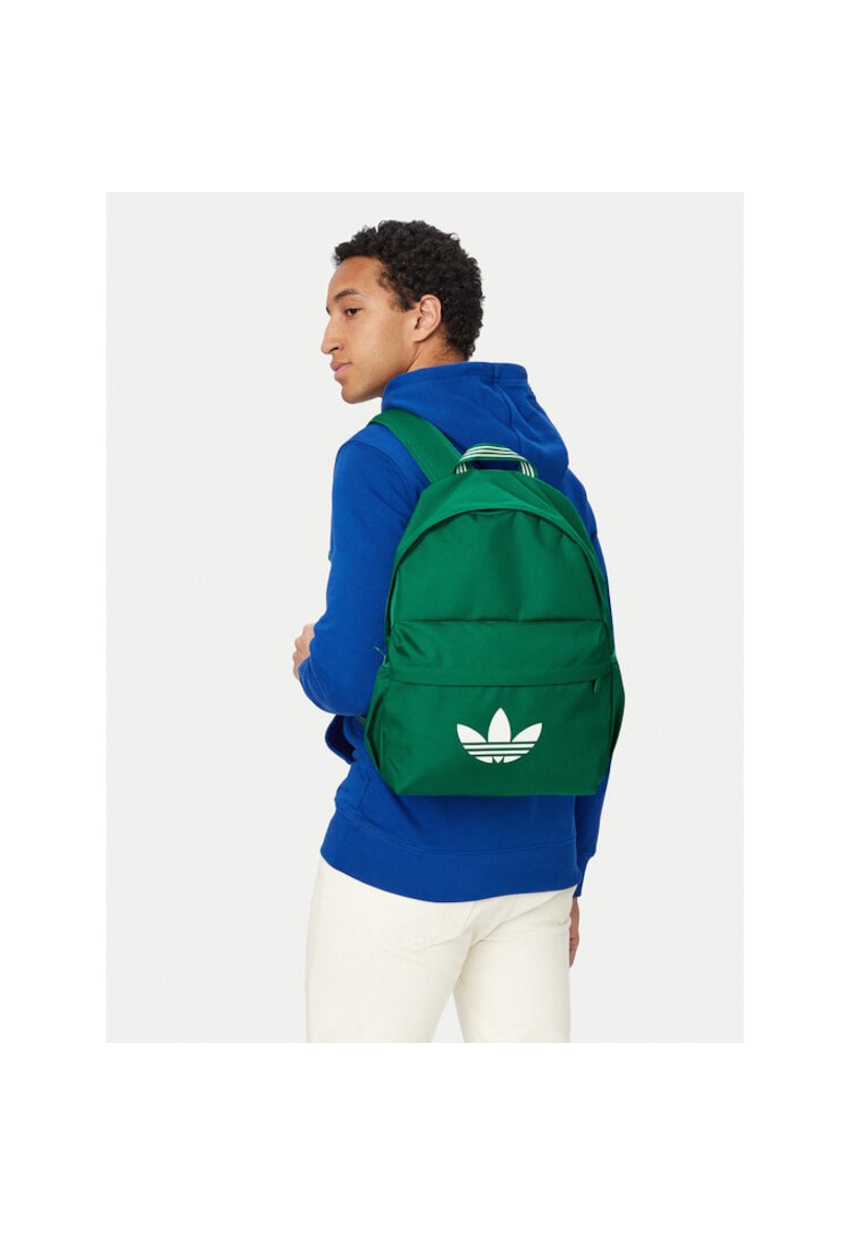 Rucsac unisex - tkanina - verde - One Size INTL