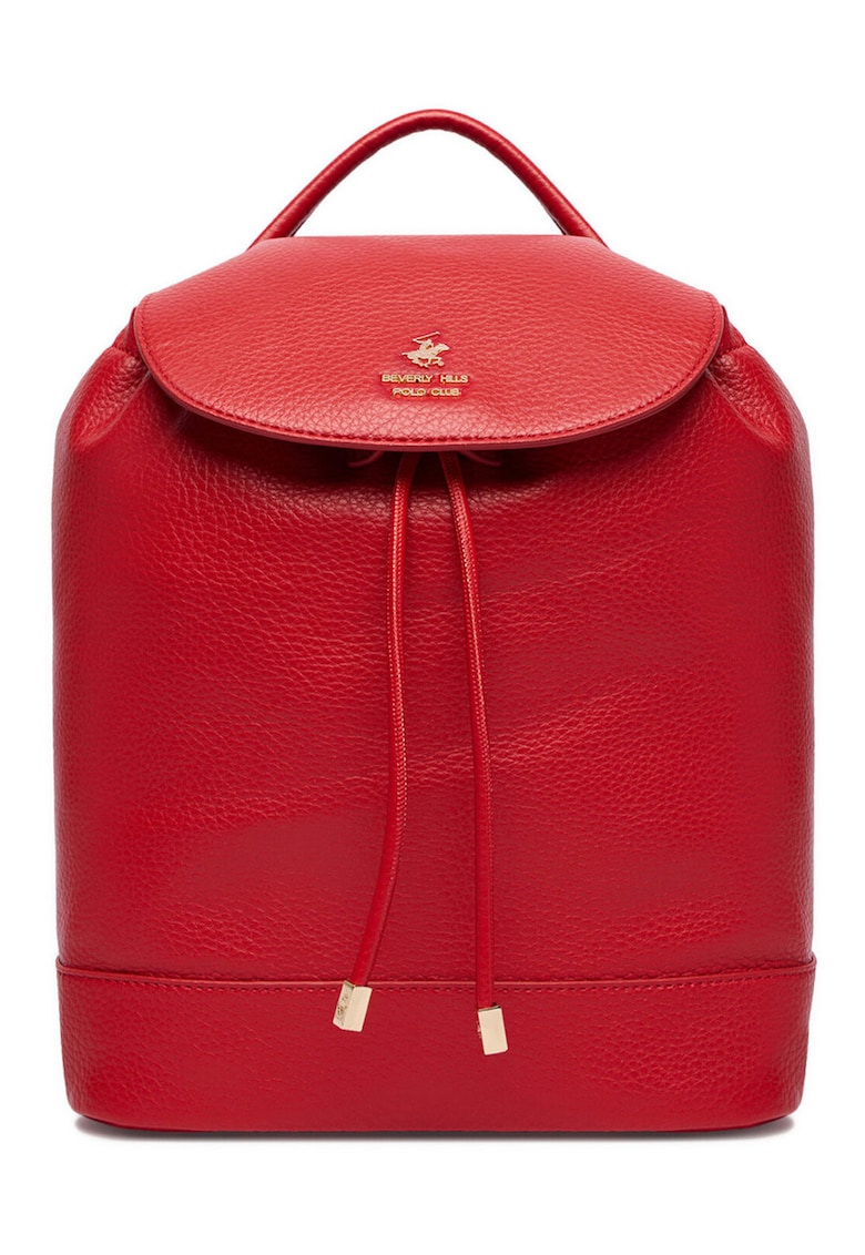 Rucsac fashion dama - textil - rosu - One Size INTL