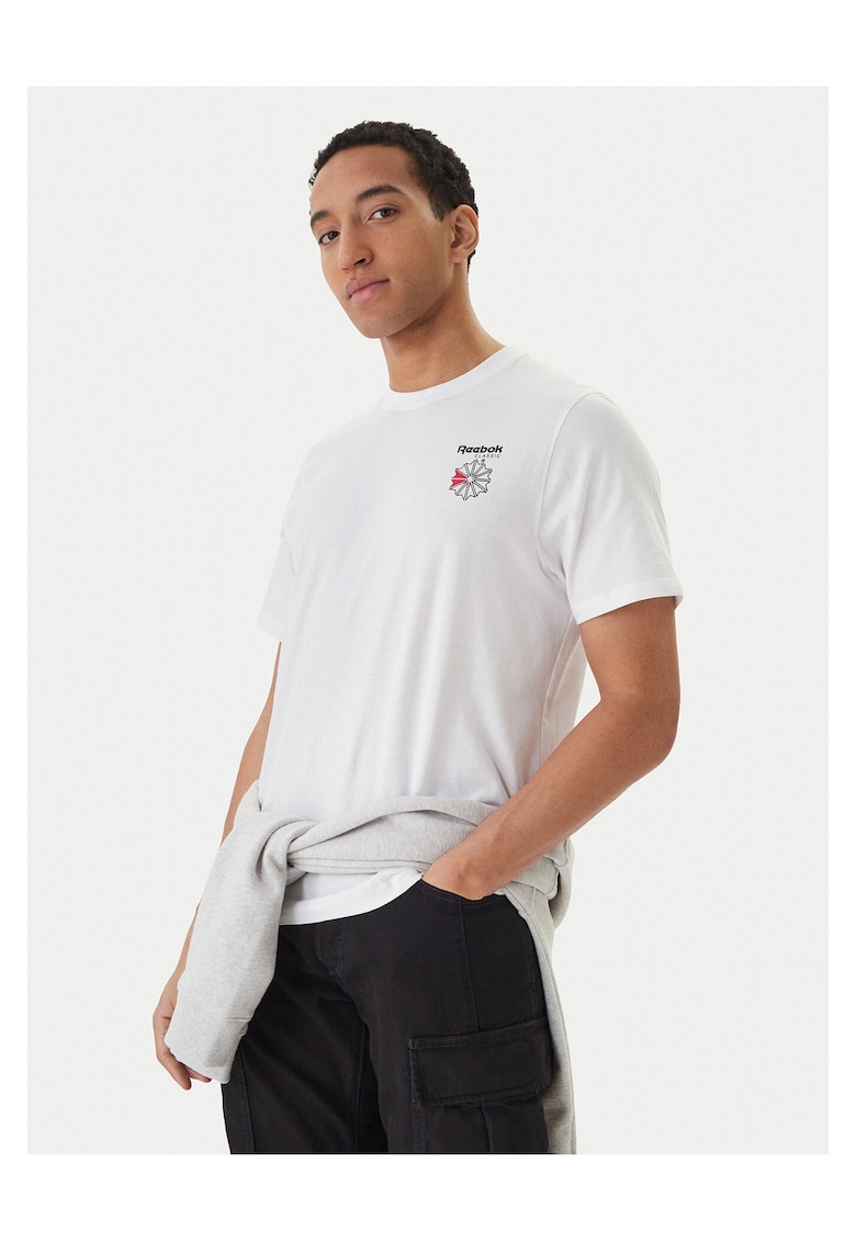 Tricou Barbati - Alb - bumbac