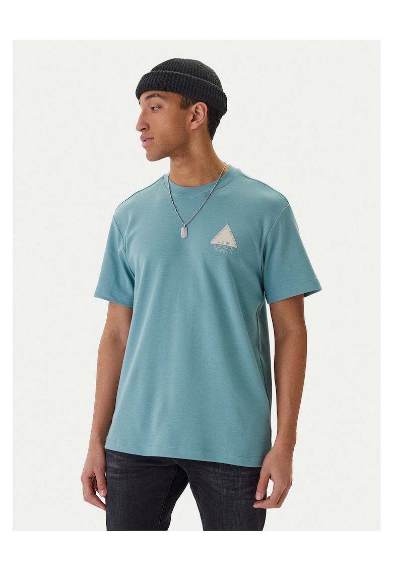 Tricou barbati - G-Star Raw - bumbac organic - albastru - Albastru