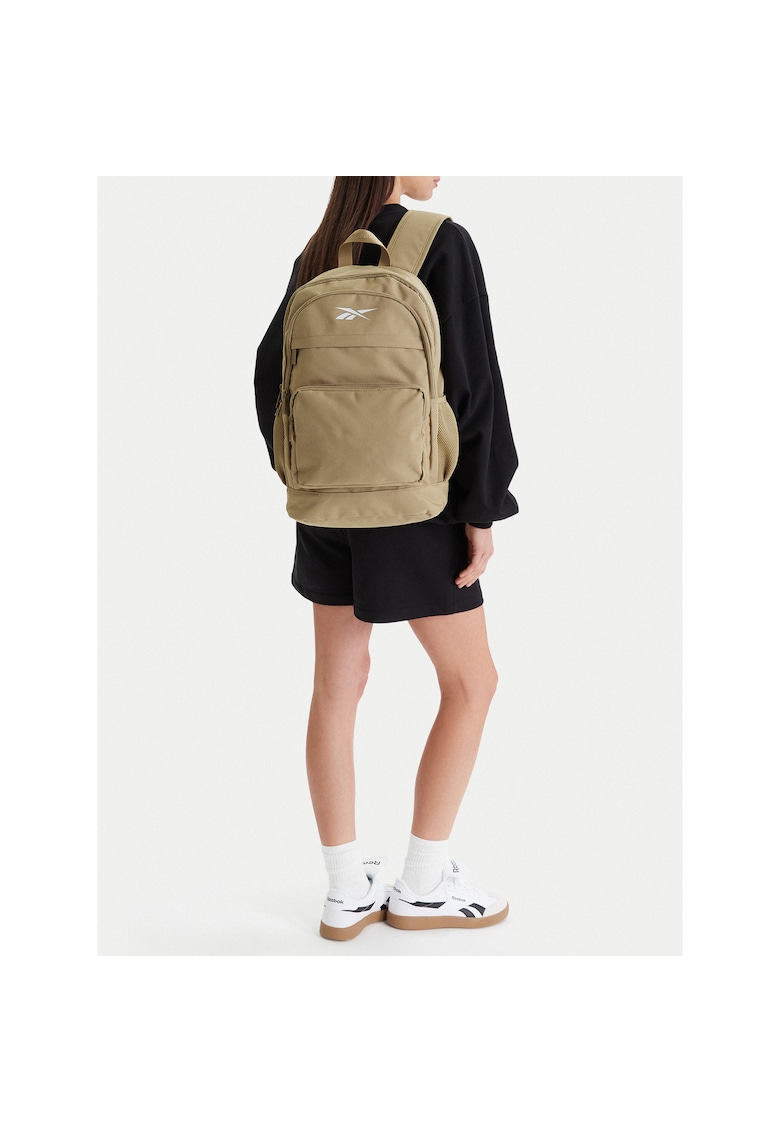 Rucsac unisex - material textil - bej - One Size INTL