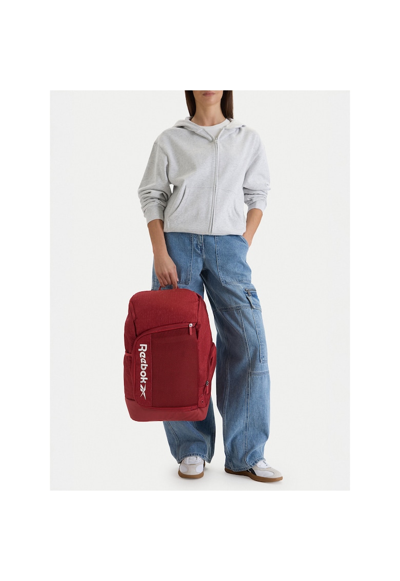 Rucsac unisex - tkanina - rosu - One Size INTL