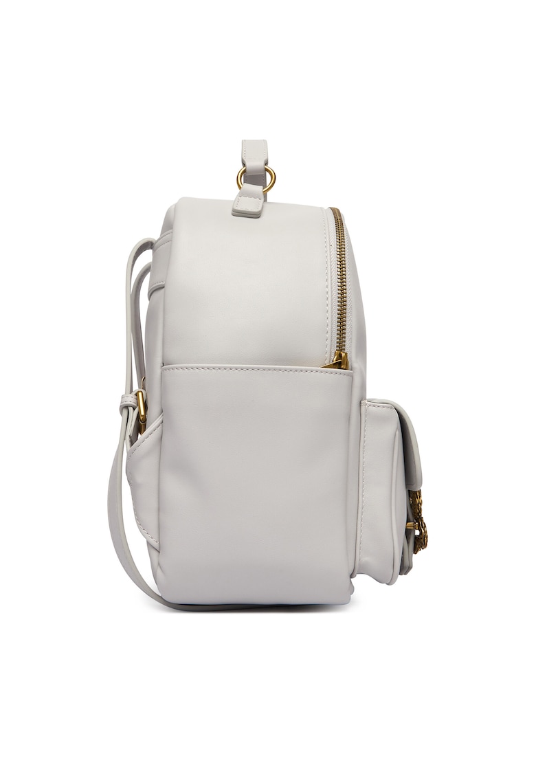 Rucsac dama - piele ecologica - gri - One Size INTL