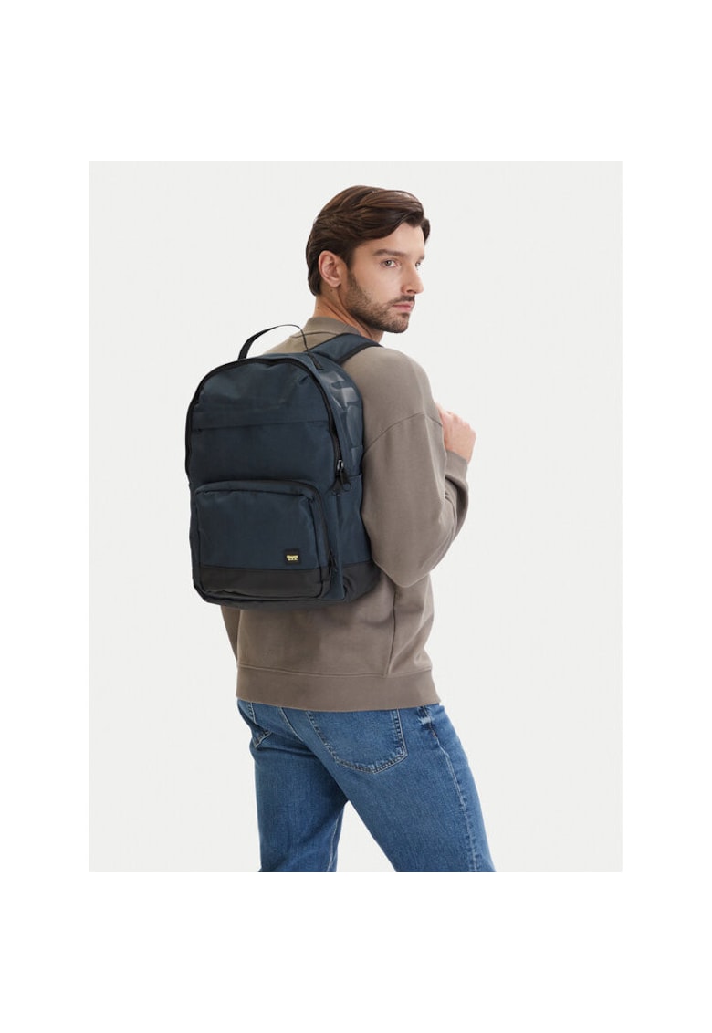 Rucsac material textil - albastru - One Size INTL