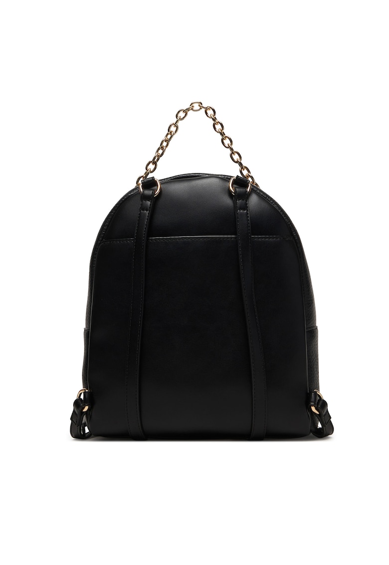 Rucsac fashion dama - piele ecologic - negru - One Size INTL