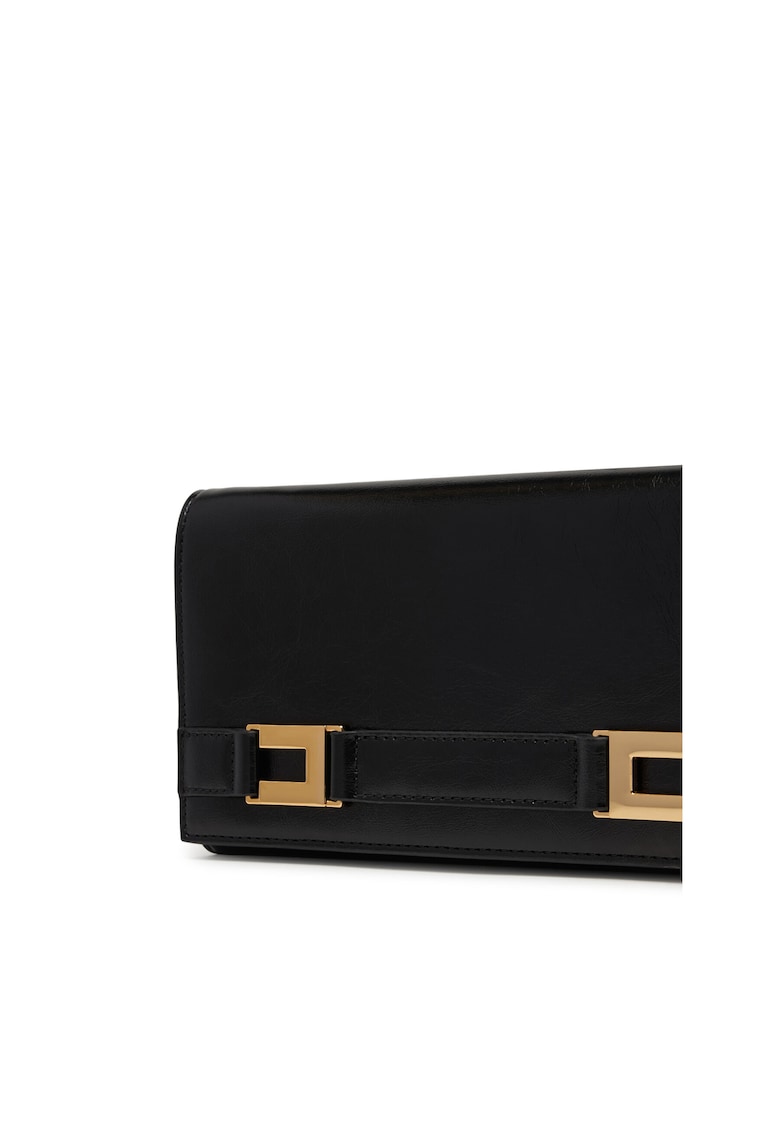Portofel dama - ecologic - negru - One Size INTL