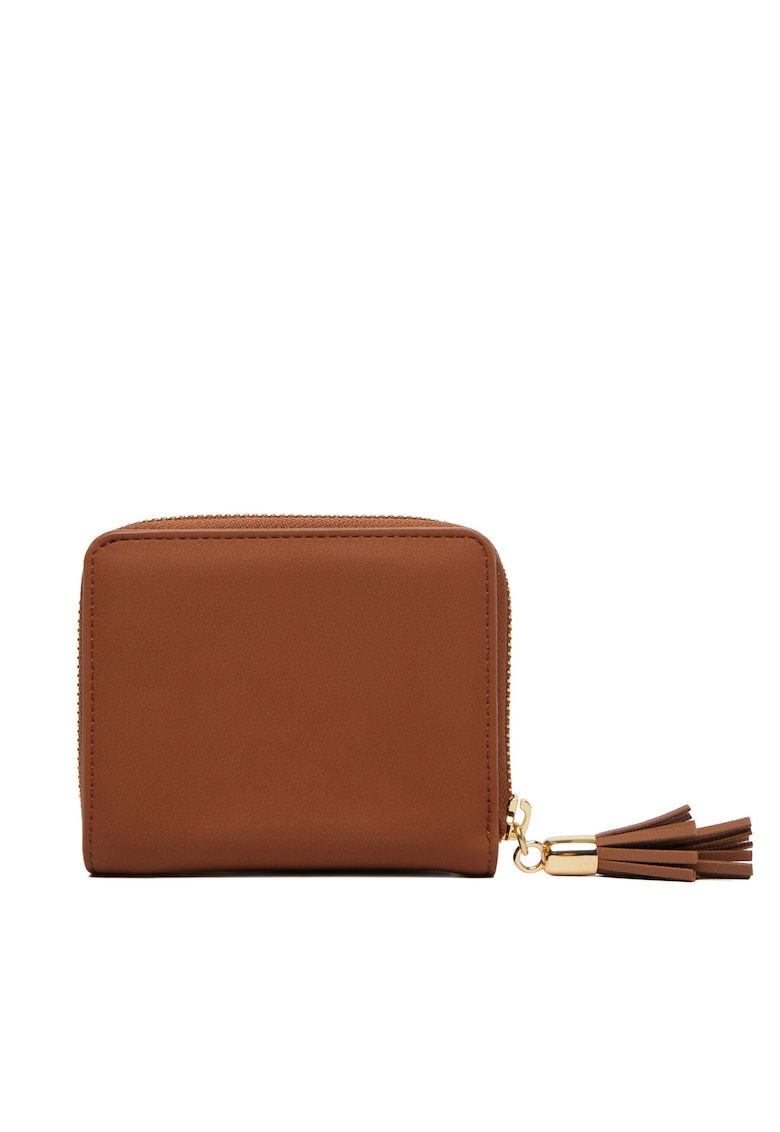 Portofel dama - piele ecologica - maro - One Size INTL