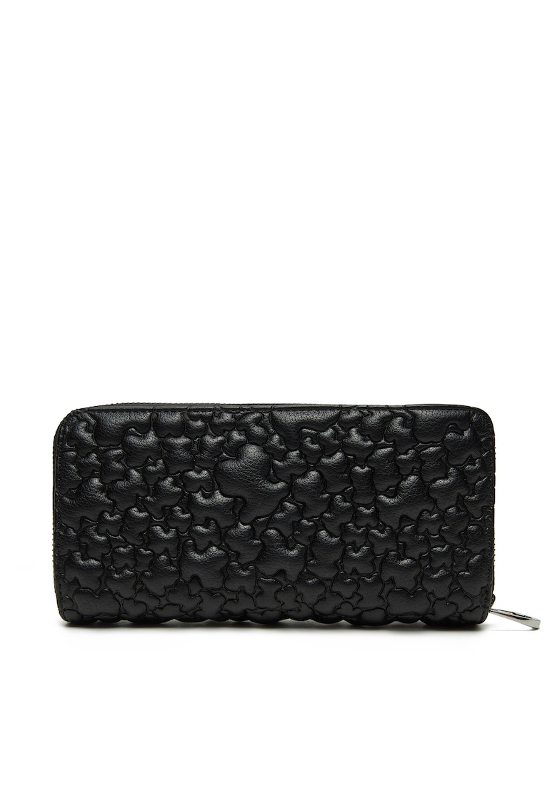 Portofel dama - ecologic - negru - One Size INTL