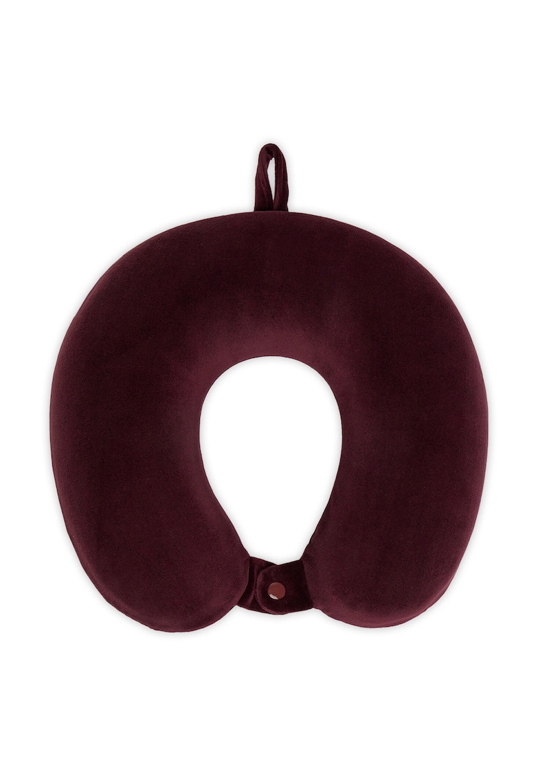 Perna de calatorie - material sintetic - rosie - One Size INTL