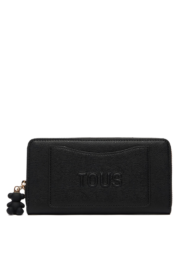 Portofel dama - ecologic - negru - One Size INTL