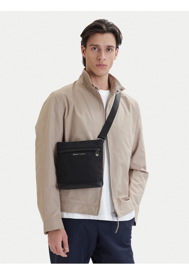 Geanta barbati - neagra - One Size INTL