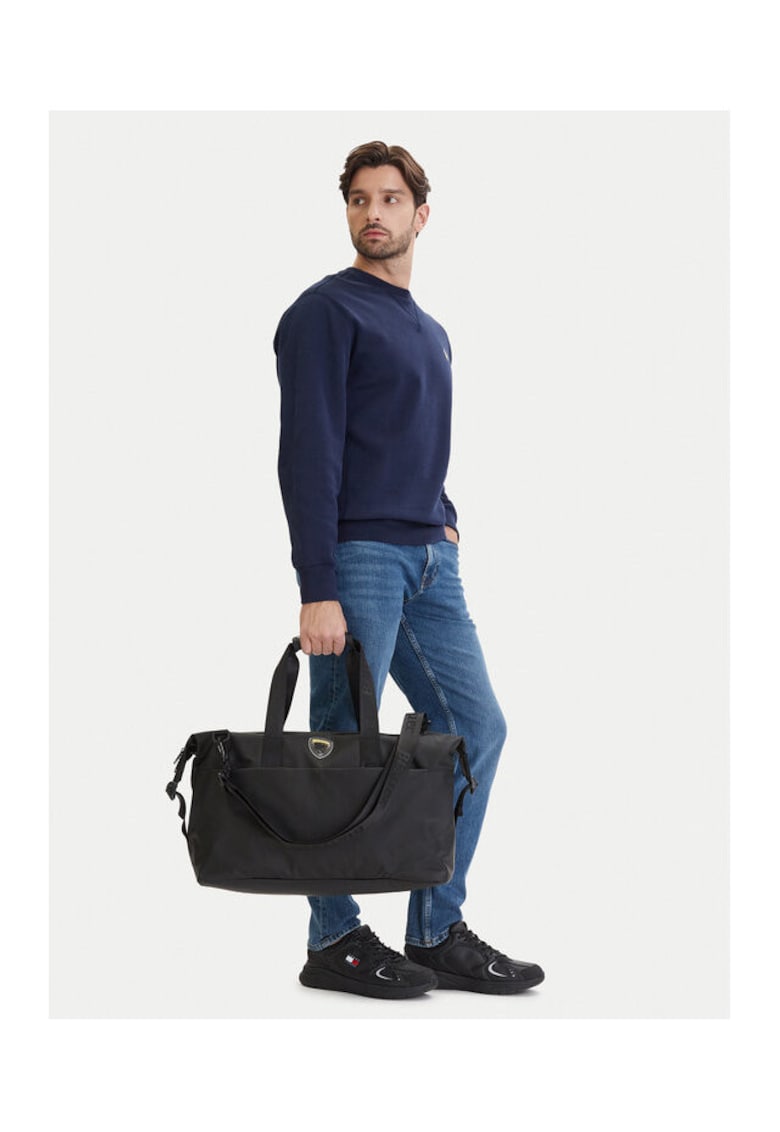 Geanta barbati - neagra - One Size INTL