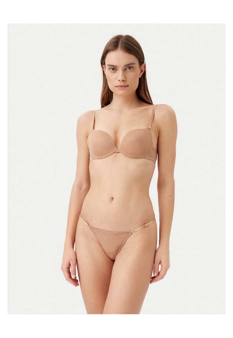 Chiloti tanga - poliamida - maro - lenjerie intima dama