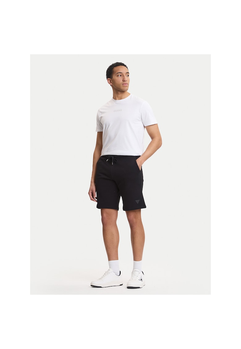 Pantaloni scurti sport Barbati - Bumbac - INTL - Negru