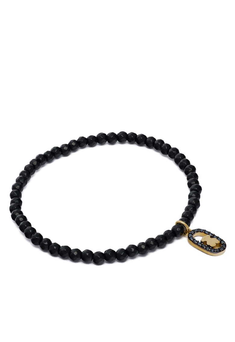 Bratara dama - plastic - negru - One Size INTL