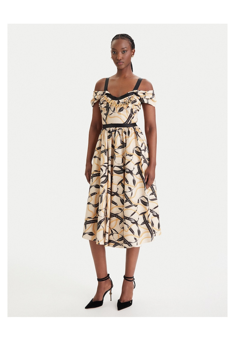 Rochie de cocktail Femei - - Bej