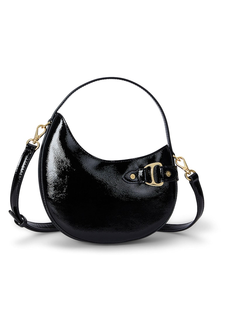 Geanta dama - piele naturala - negru - One Size