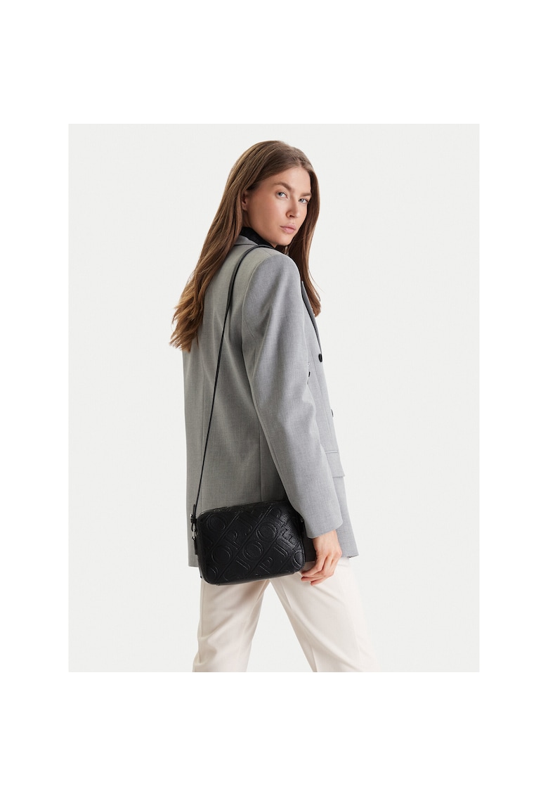 Geanta dama - piele ecologica - neagra - One Size INTL
