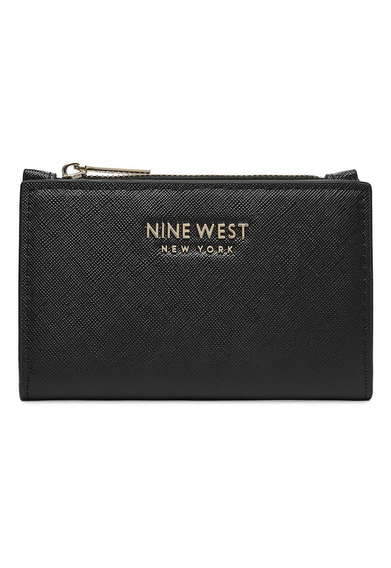 Etui pentru carduri - piele ecologica - negru - One Size INTL