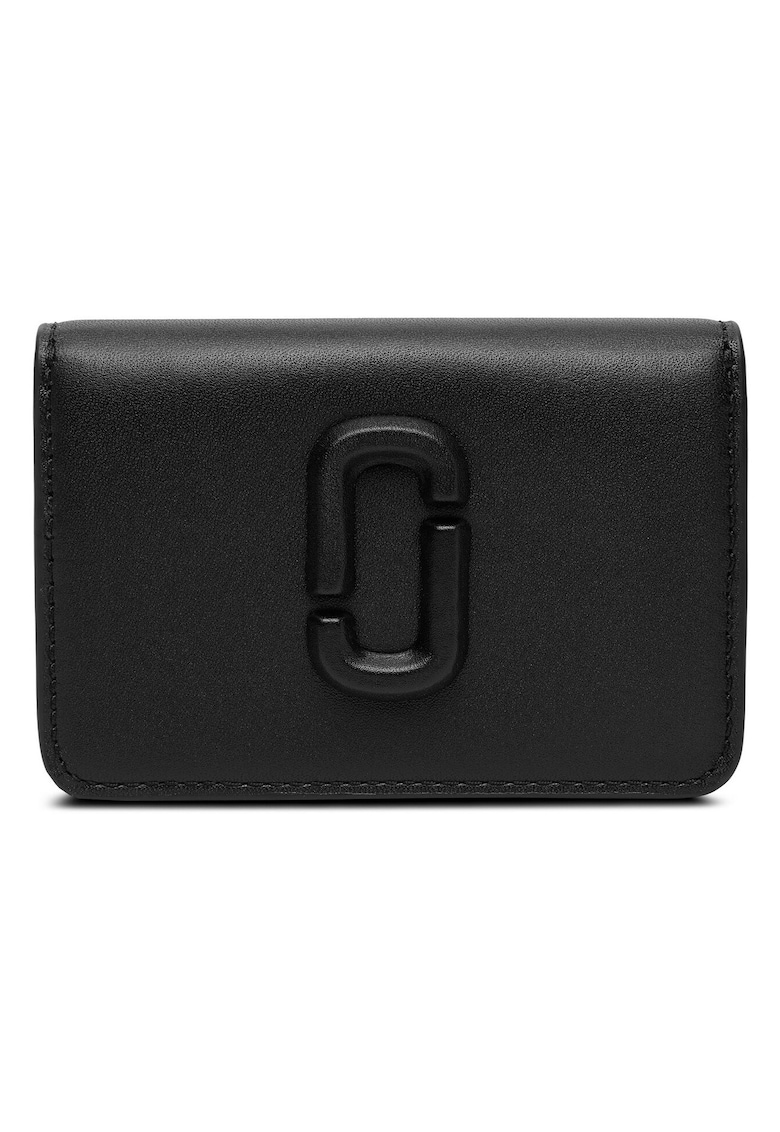 Etui pentru carduri - piele naturala - negru - One Size INTL