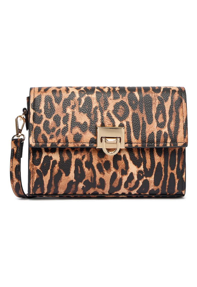 Geanta dama - design pantera - sintetic - maro - One Size INTL