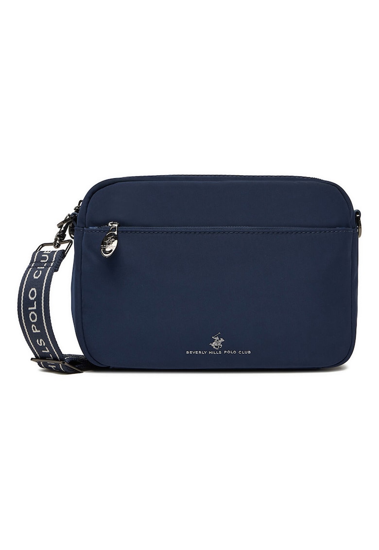 Geanta crossbody - textil - albastru - One Size - Albastru