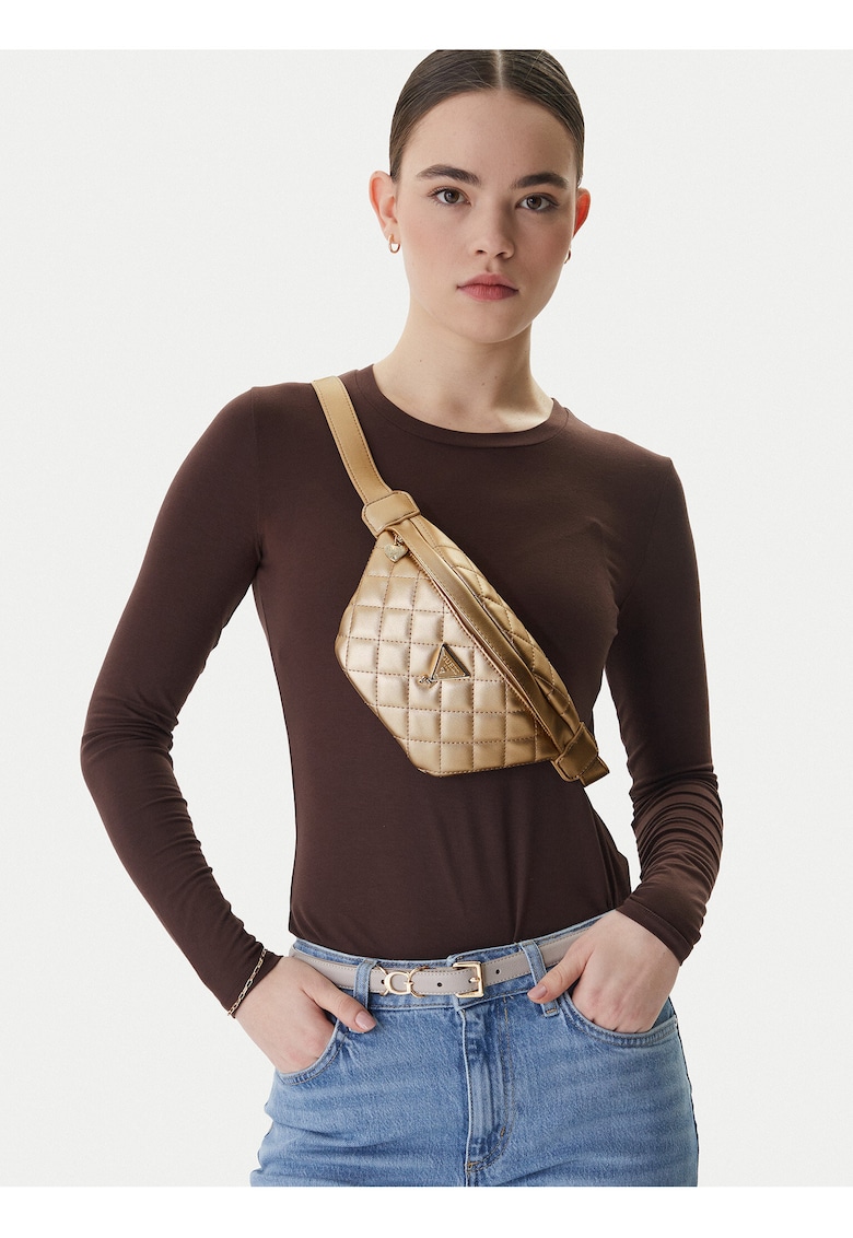 Geanta tip nerka - ecologica - auriu - One Size INTL