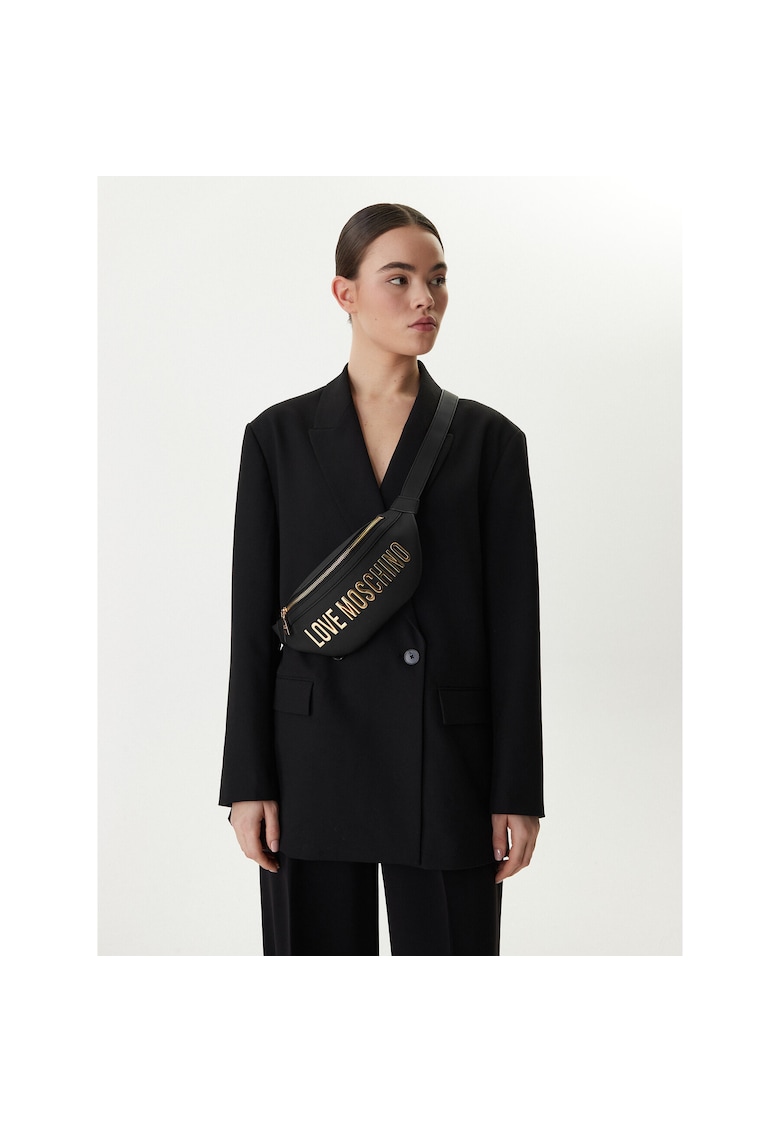 Geanta dama - piele ecologica - neagra - One Size INTL