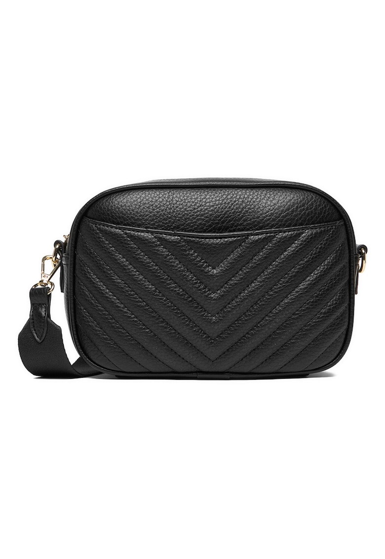 Geanta crossbody - material sintetic - neagra - One Size INTL