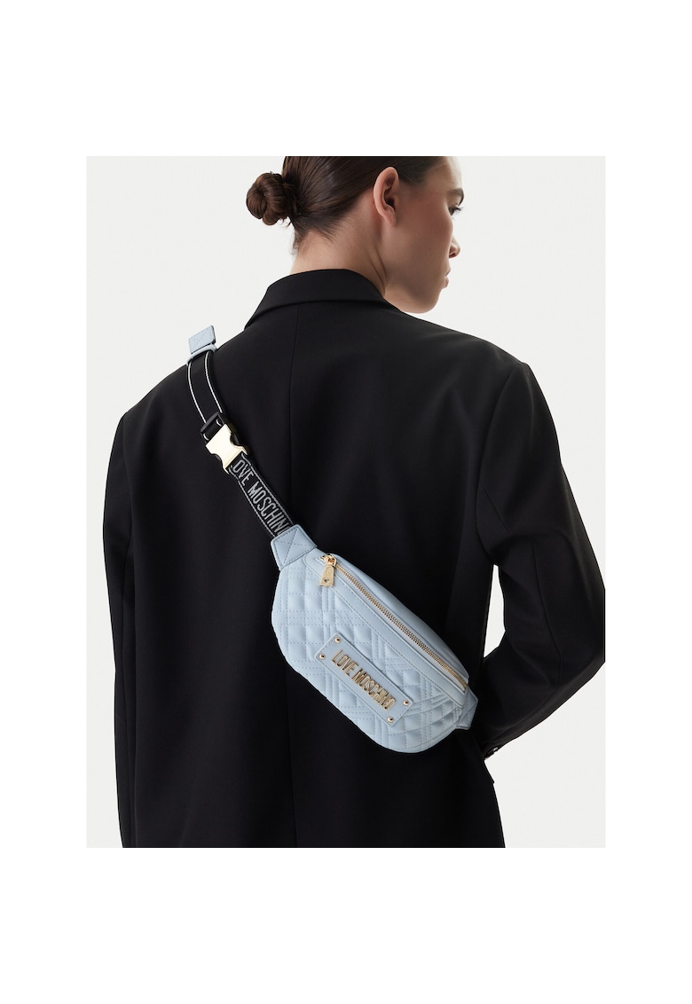 Geanta dama - piele ecologica - albastra - One Size INTL