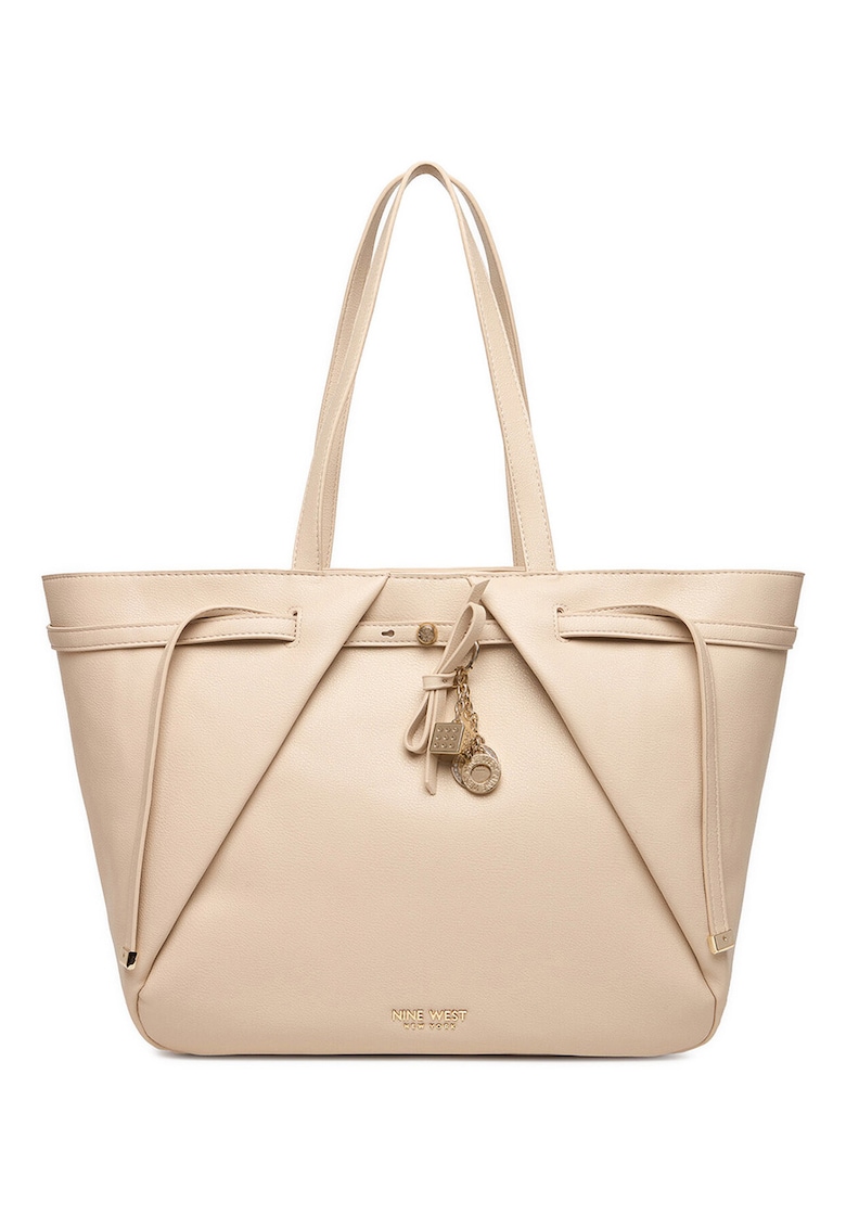 Geanta shopper - One Size - material sintetic - cudwqfwqd - Bej