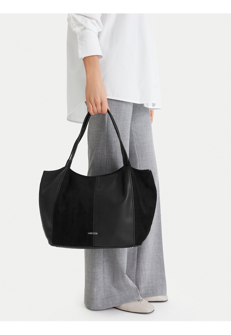 Geanta shopper - neagra - One Size INTL