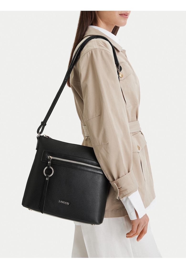 Geanta crossbody - neagra - One Size INTL