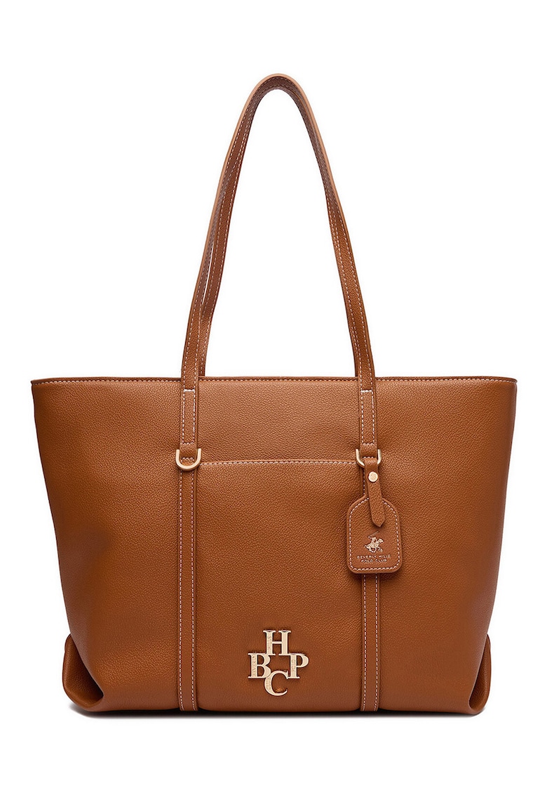 Geanta shopper - marime mare - culoare maro - pentru femei